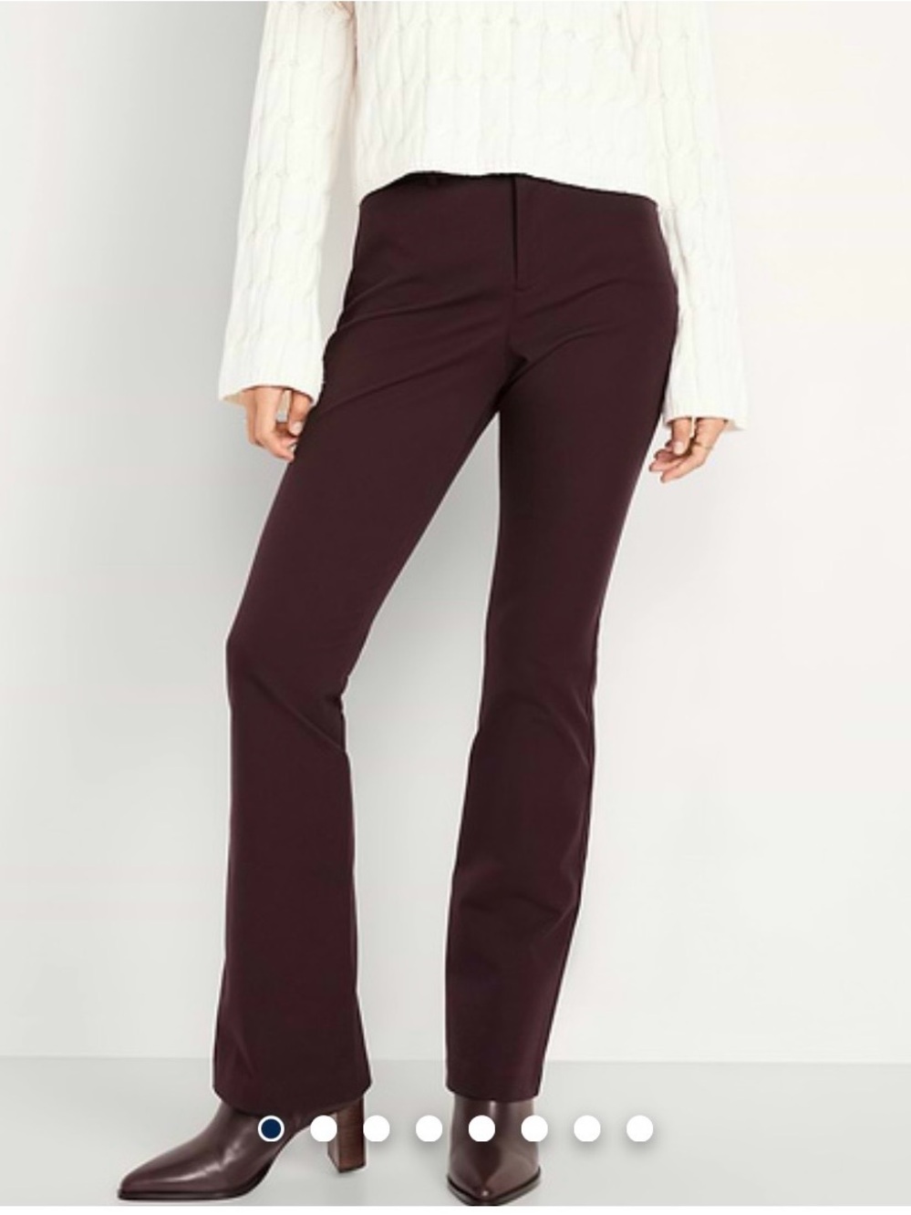 Old Navy Women's Bootcut Pants in brown